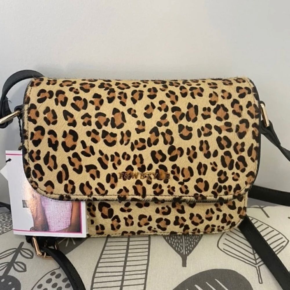 F&W Style leopard small crossbody  bag